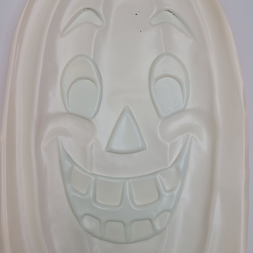 Vintage Artform VacUForm Plastic Halloween Pumpkin Jack-O-Lantern Decoration - Picture 11 of 15